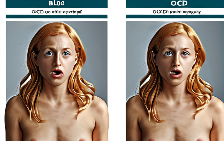Okay, here are two distinct image prompts in English, summarizing aspects of the blog post on OCD, suitable for Stable Diffusion: