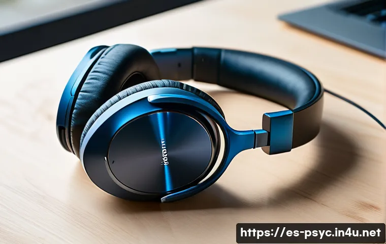 불면증 완화 기기 추천 - **Image Prompt 1: Smart Sleep Headphones for Tranquil Rest**